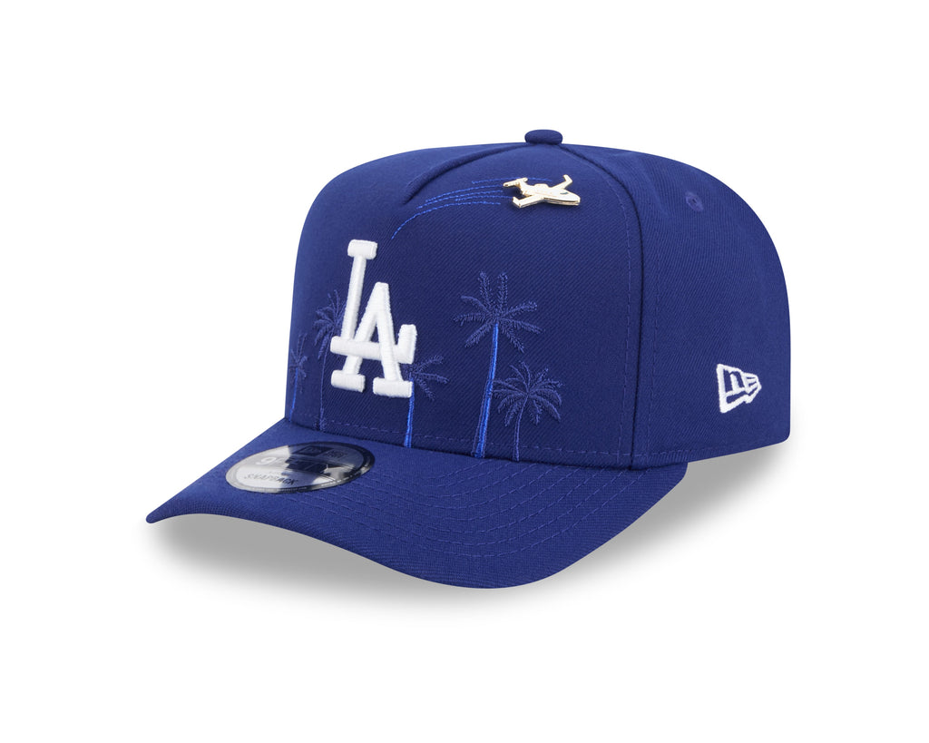 New Era 950 A-Frame Pinch Crown Los Angeles Dodgers INJ Snapback Hat