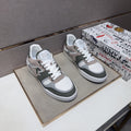 Dolce & Gabbana White, Olive & Taupe Sneakers